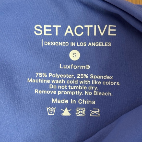 SET Active Tennis Skort with Side Tie Closure - Picture 5 of 5